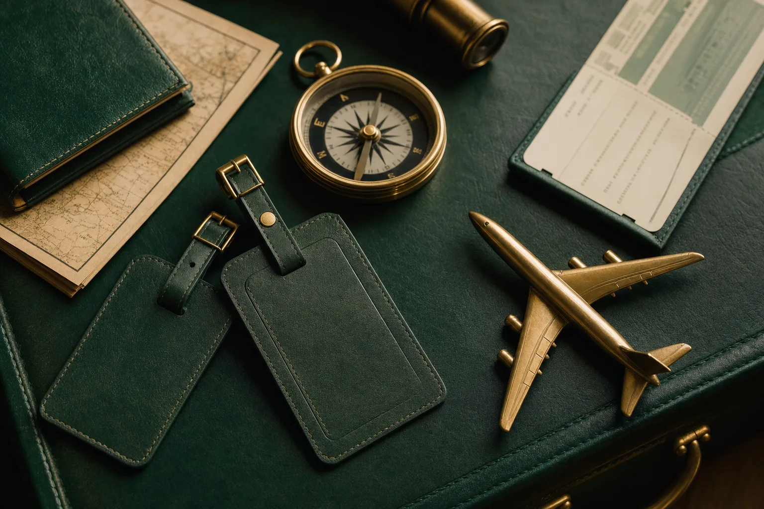 Travel documents and luggage tags